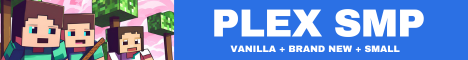 PLEX SMP - NO RESETS, SMALL ACTIVE COMMUNITY, FREE STUFF